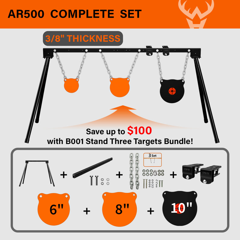 Load image into Gallery viewer, B001 Stand Complete Target System 28
