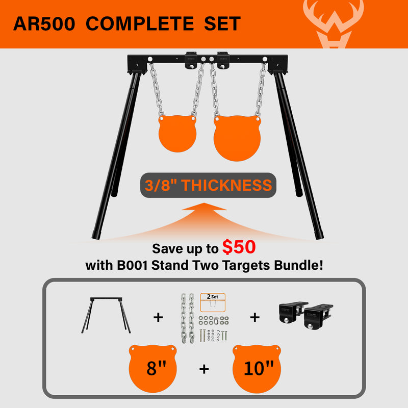 Load image into Gallery viewer, B001 Expandable Stand + Mounting Kit + 8&quot;, 10&quot; Gong
