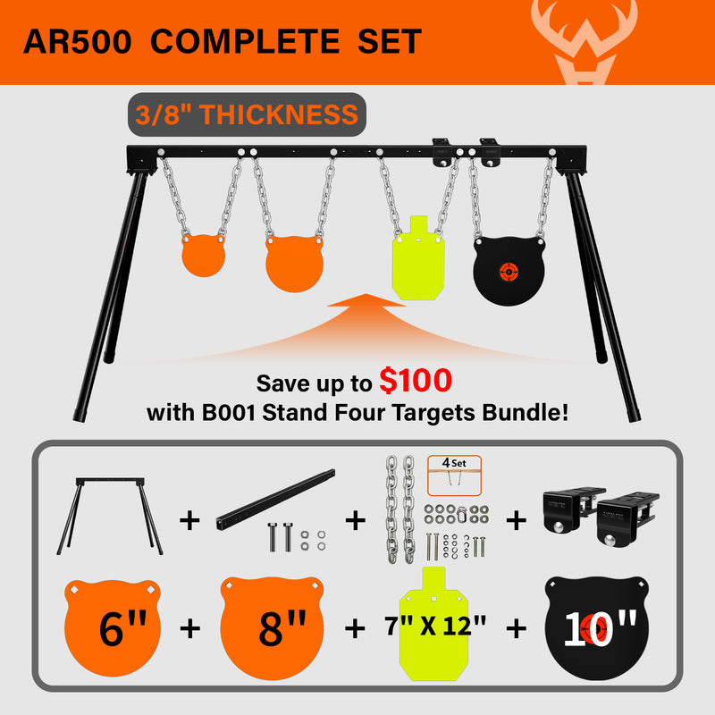 Load image into Gallery viewer, B001 Stand Complete Target System 39
