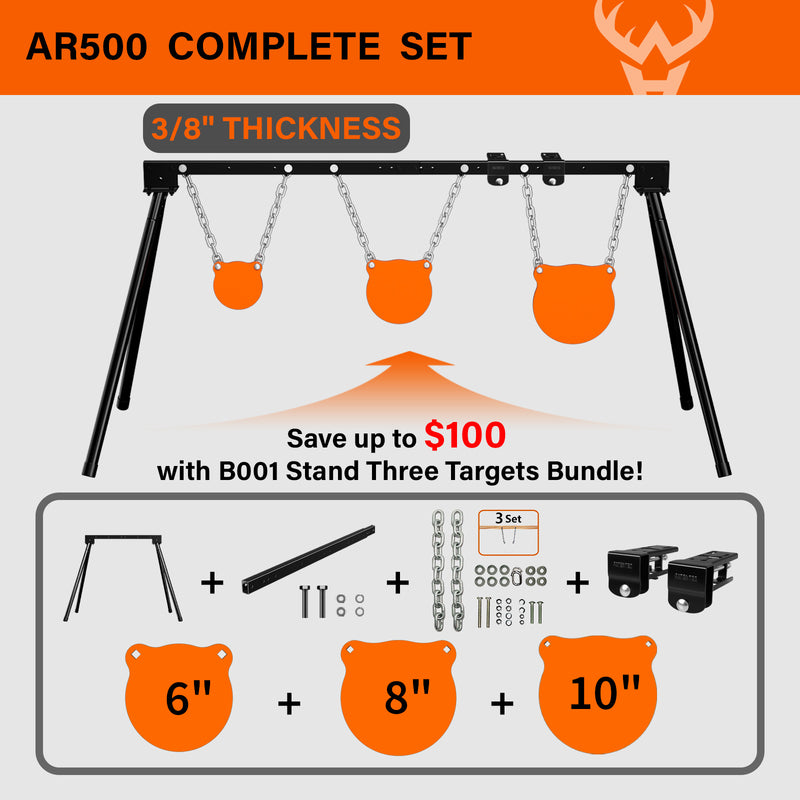 Load image into Gallery viewer, B001 Stand Complete Target System 26
