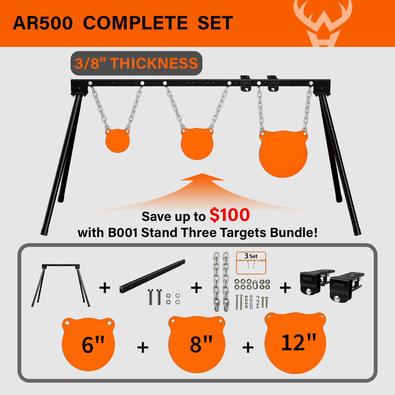 Load image into Gallery viewer, B001 Stand Complete Target System 27
