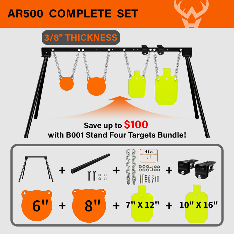 Load image into Gallery viewer, B001 Stand Complete Target System 42
