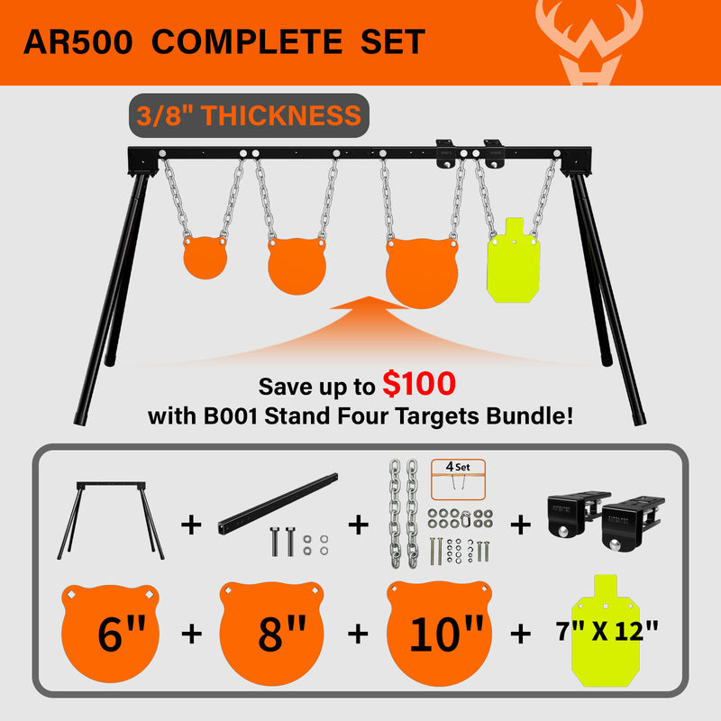 Load image into Gallery viewer, B001 Stand Complete Target System 38
