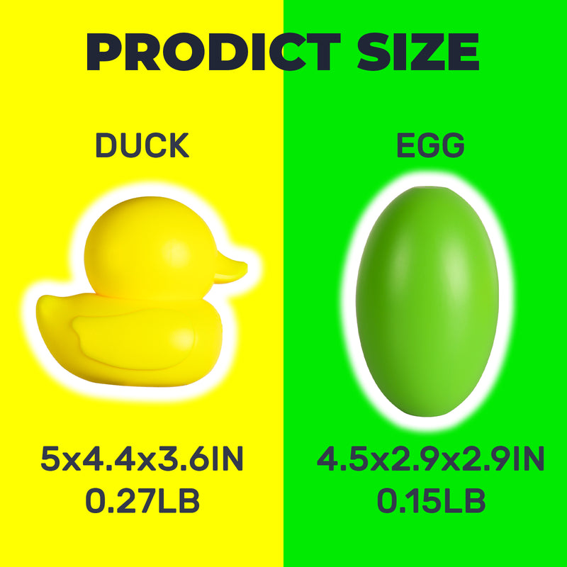 Load image into Gallery viewer, Plastic Duck &amp; Egg Shooting Target Set (6 Ducks &amp; 6 Eggs)
