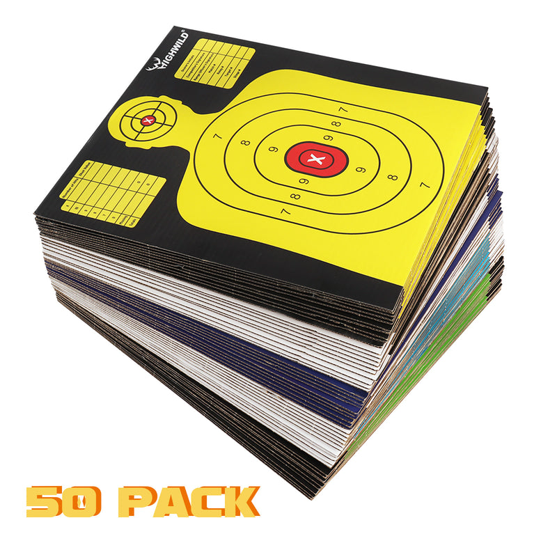 Load image into Gallery viewer, 13&quot; X 16&quot; Multicolor Cardboard Targets
