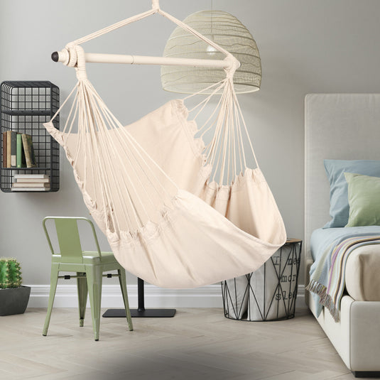 Hanging Hammock Chair - Beige