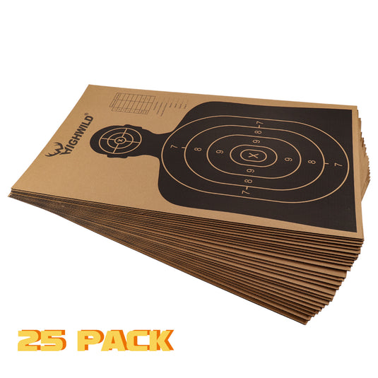 18" X 30" Cardboard Targets - Pack of 25