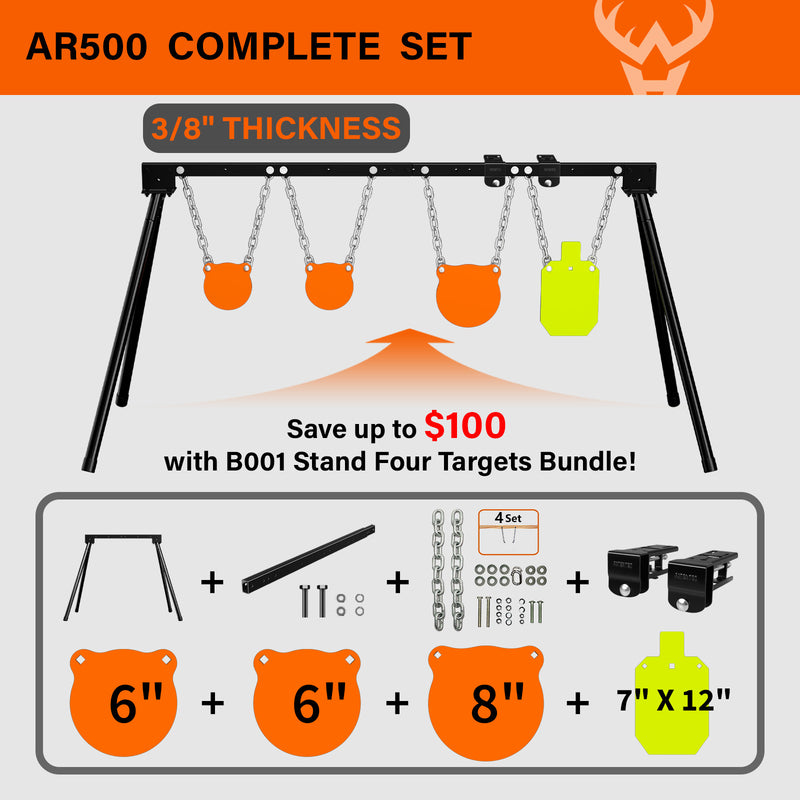 Load image into Gallery viewer, B001 Stand Complete Target System 41
