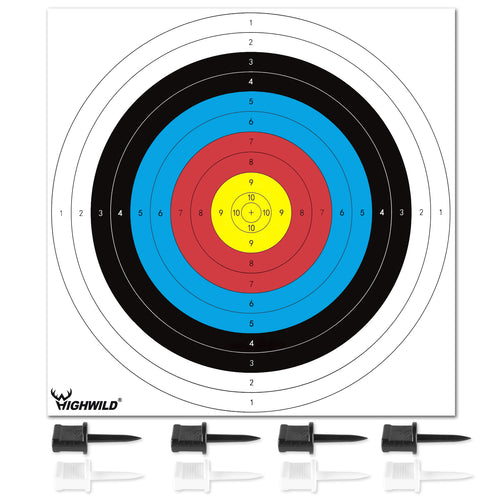 Standard Archery Paper Targets - 16X16in - 30 PACK