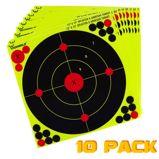 10” Stick & Splatter Adhesive Target