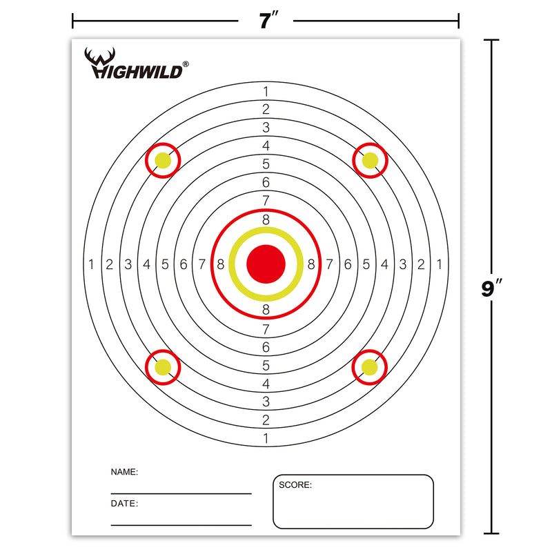 Load image into Gallery viewer, 7&quot; X 9&quot; Paper Targets - Pack of 100
