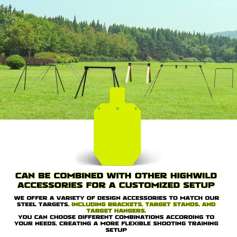 Load image into Gallery viewer, 12&quot; X 20&quot; X 3/8&quot; AR500 Steel Torso Silhouette Shooting Target
