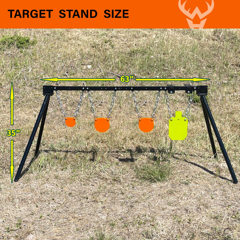 Load image into Gallery viewer, B001 Adjustable Stand + Mounting Kit + 3/8&quot; Thick 4&quot;, 6&quot;, 6&quot; Gongs, 7&quot; X 12&quot;Torso
