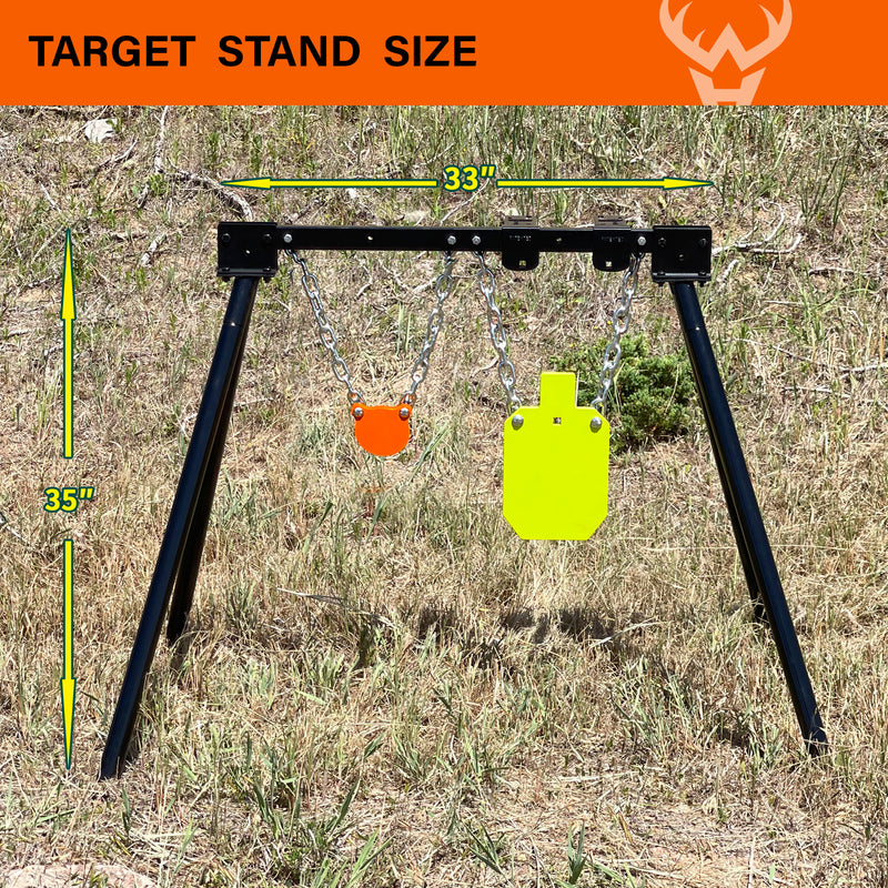 Load image into Gallery viewer, B001 Expandable Stand + Mounting Kit + 3/8&quot; Thick 4&quot; Gong, 7&quot; X 12&quot;Torso
