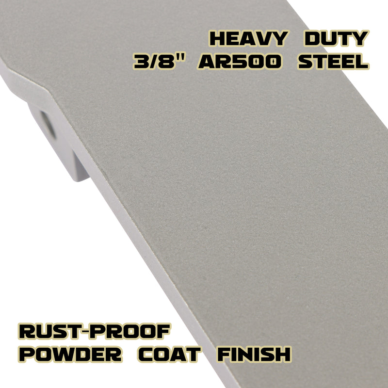 Panel Stand Protector AR500 Steel 2x4 Target Stand Protector Wood Stand Armor Plate Protecti ...