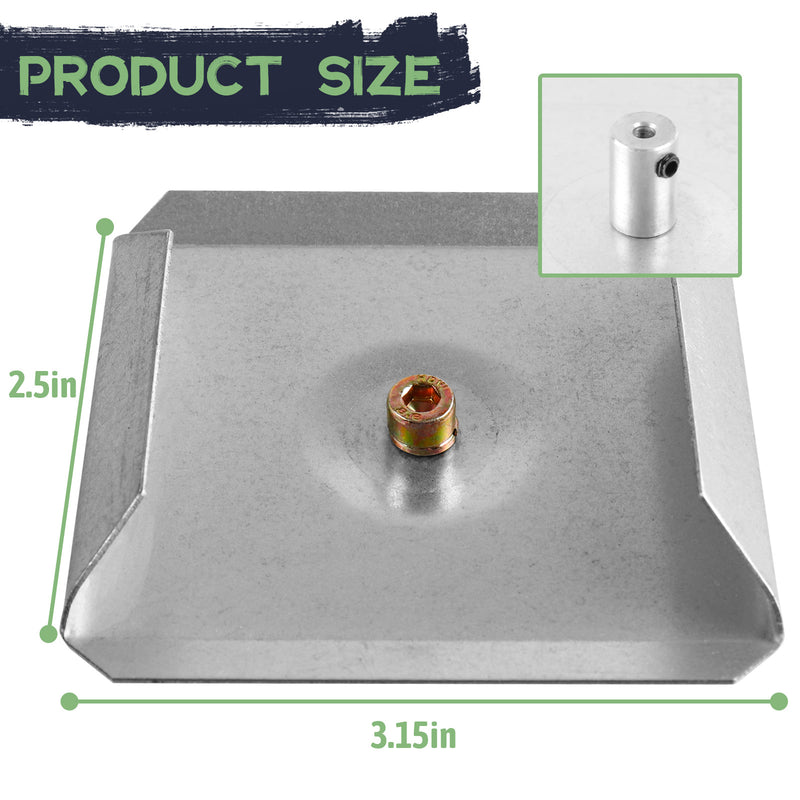 Load image into Gallery viewer, 6-Volt Spinner Plate for Deer Feeder - 1/8”
