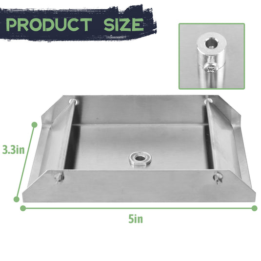 12-Volt Spinner Plate for Deer Feeder - 1/4”