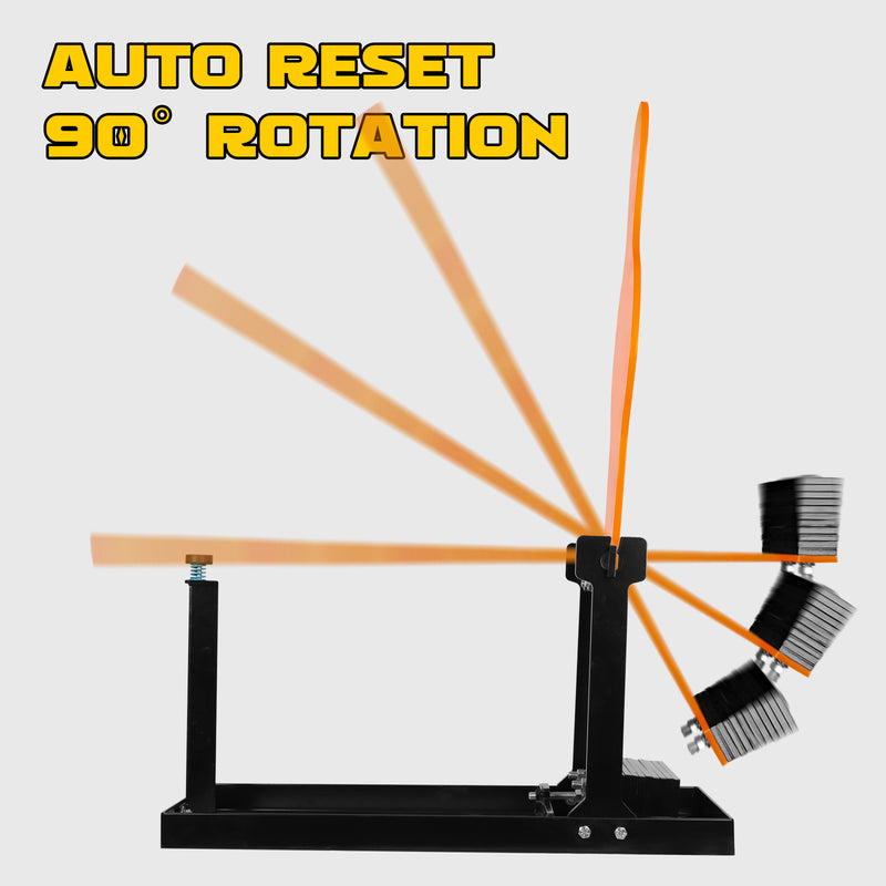 Load image into Gallery viewer, 42&quot; AR500 Steel 3/8&quot; Thick Auto Reset Popper Target
