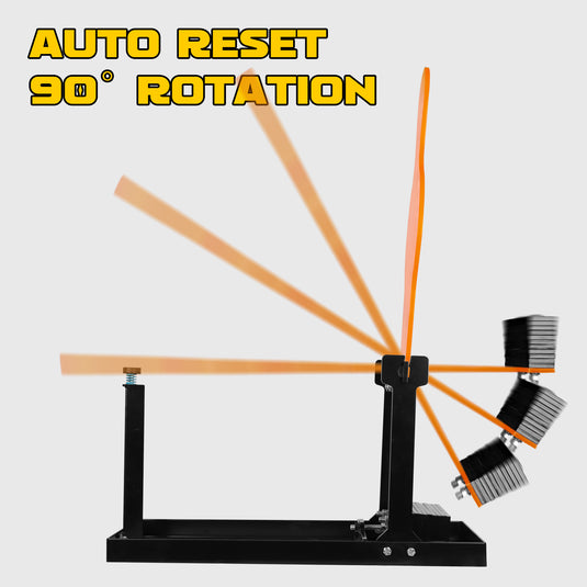 42" AR500 Steel 3/8" Thick Auto Reset Popper Target