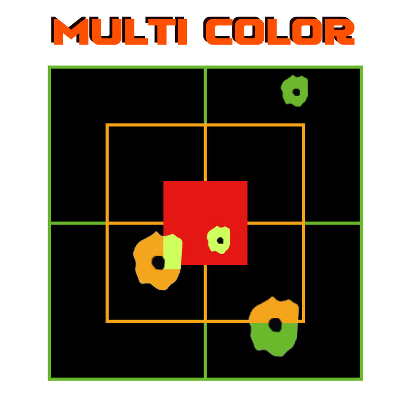 Target Color Spash Splatter Adhesive Sight in Shooting Target Stickers - Splash Effect of ...