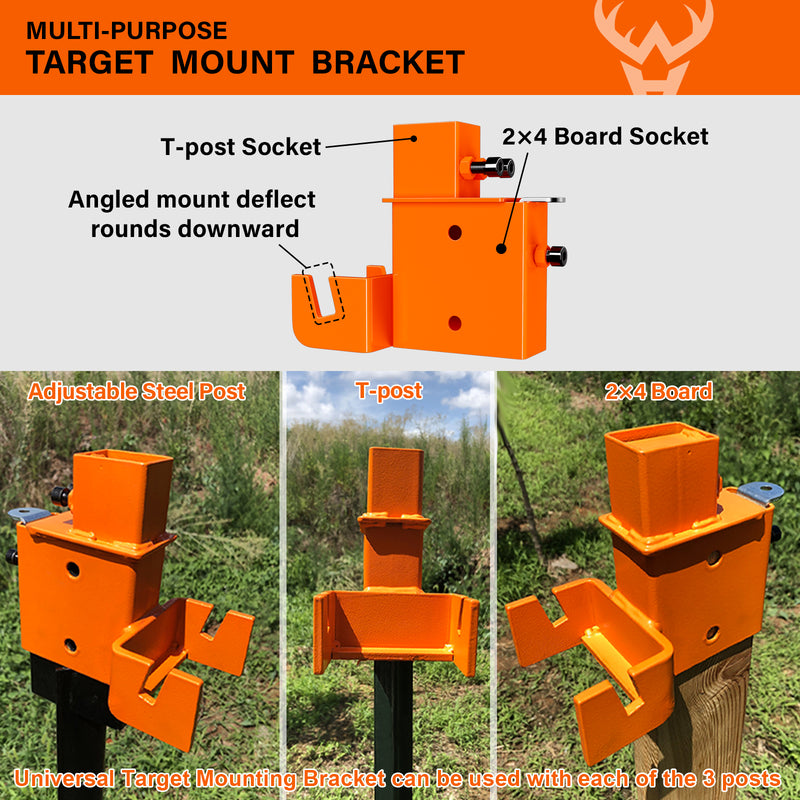 Load image into Gallery viewer, 12&quot; X 20&quot; X 3/8&quot; Hostage Target Stand System
