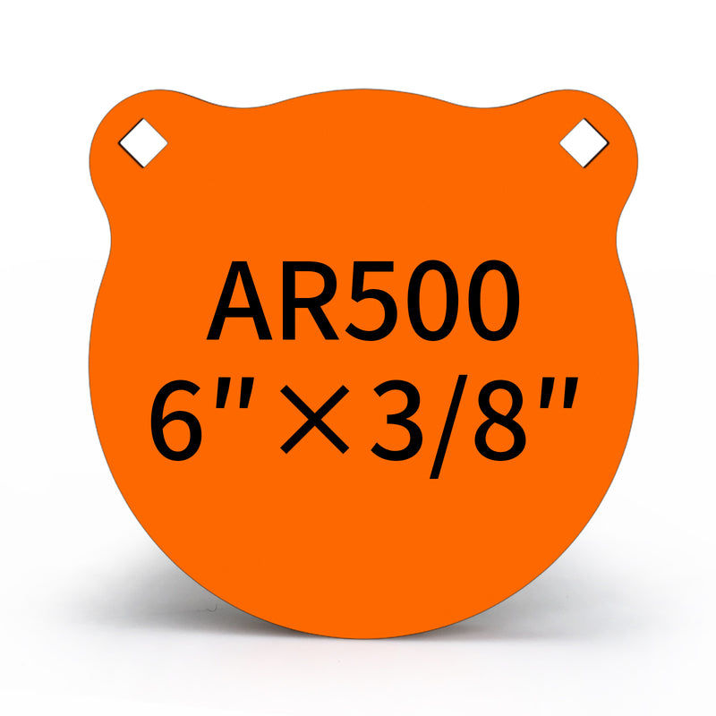 Load image into Gallery viewer, 6&quot; X 3/8&quot; AR500 Steel Gong Shooting Target
