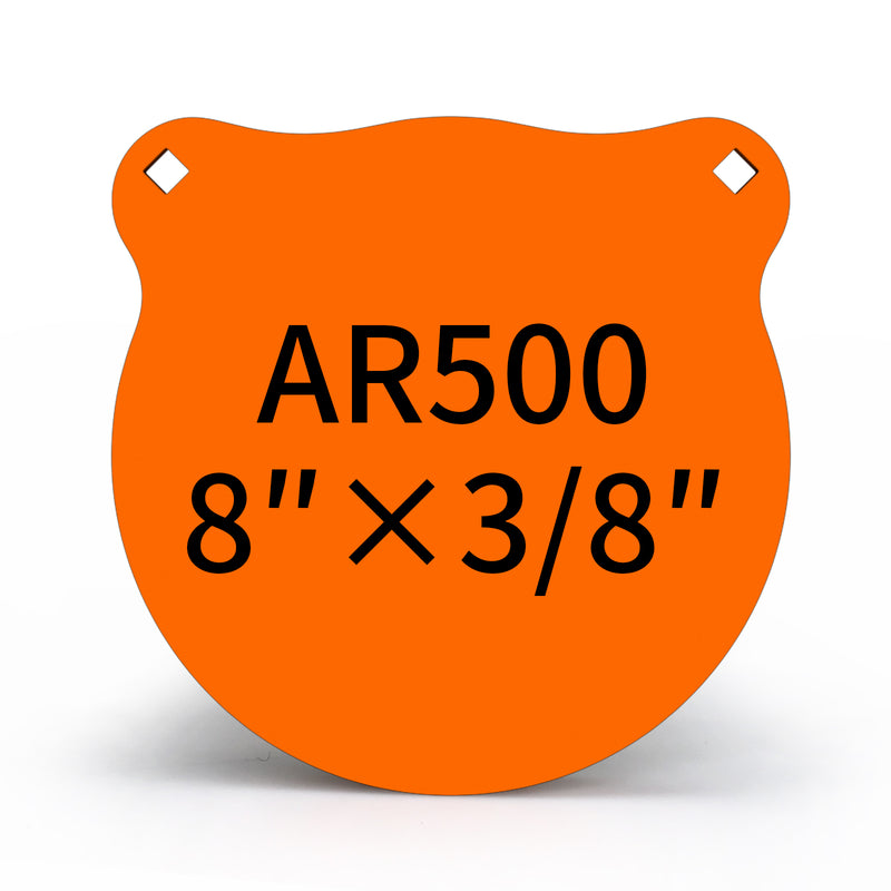 Load image into Gallery viewer, 8&quot; X 3/8&quot; AR500 Steel Gong Shooting Target
