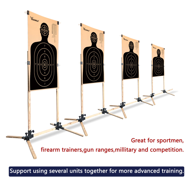 Load image into Gallery viewer, Adjustable Paper Target Stand Base - 2 PACK
