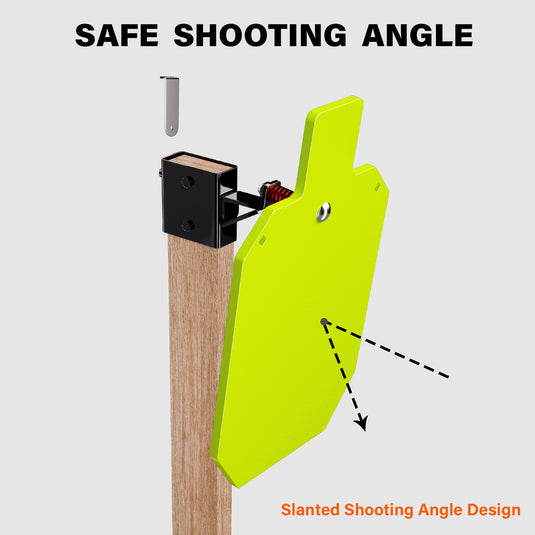 1/2" Thick 12" X 20" Torso + 2X4 Target Mount Kit