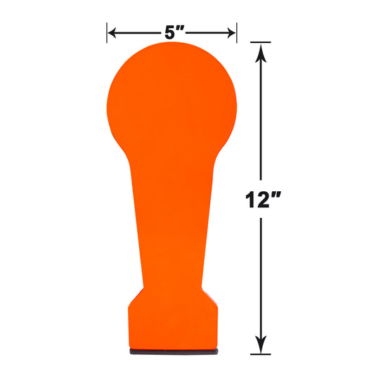 3/8" AR500 12" Classic Popper Steel Shooting Target