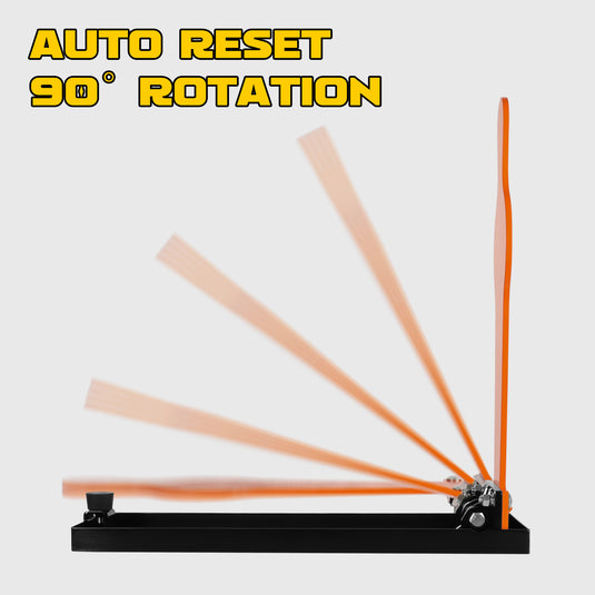28" AR500 Steel 3/8" Thick Auto Reset Popper Target