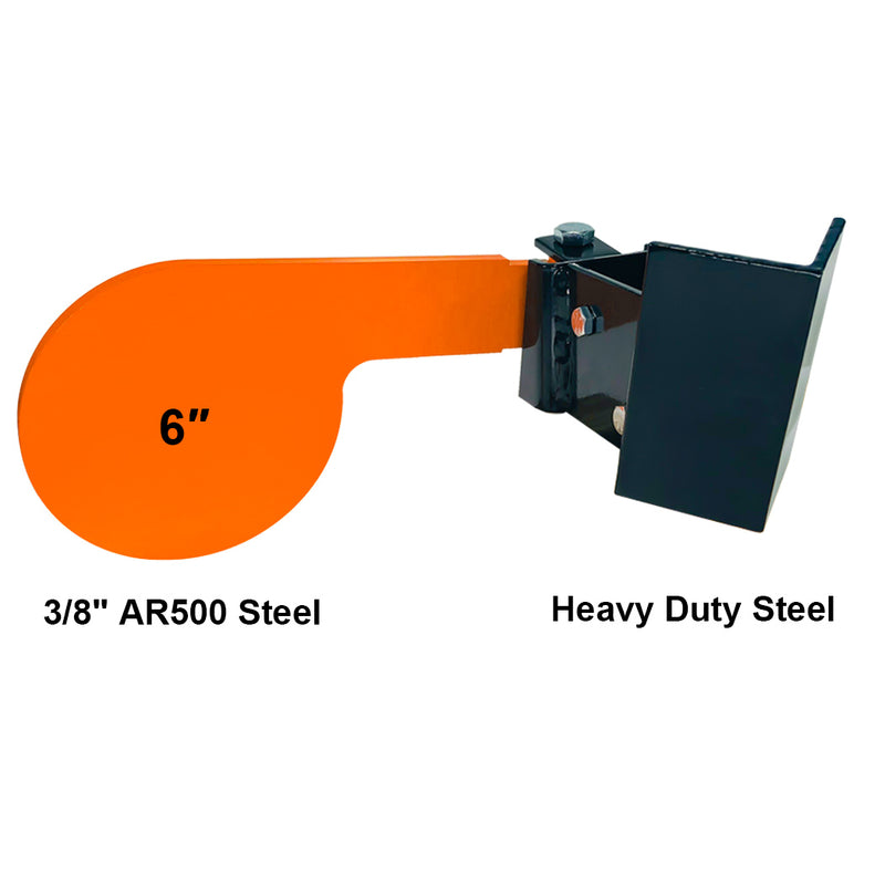 Load image into Gallery viewer, 3/8&quot; AR500 Steel Dueling Tree Target Paddle
