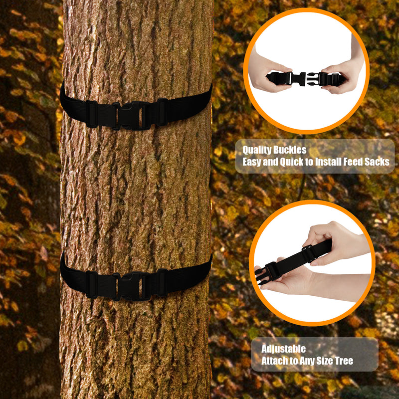 Load image into Gallery viewer, Tree Hugger Adjustable Gravity Bag Feeder
