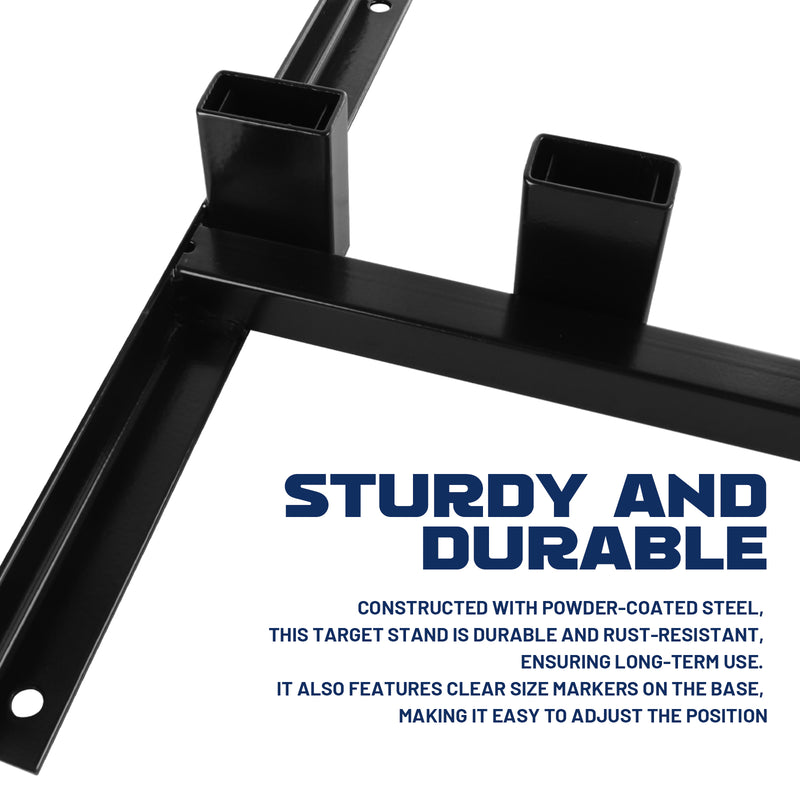 Load image into Gallery viewer, H Shape Adjustable Paper Target Stand Base - 2 PACK

