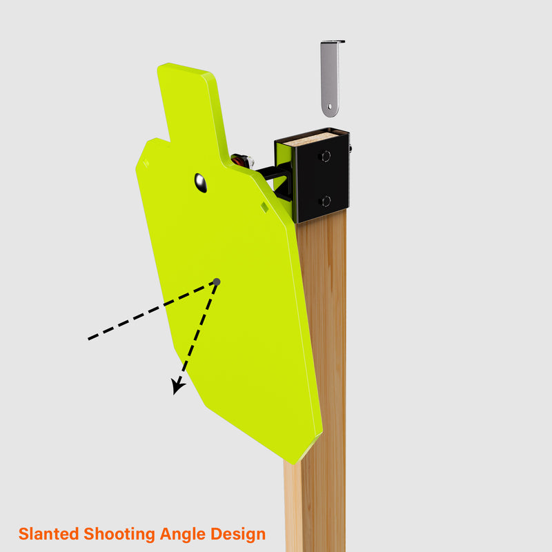 Load image into Gallery viewer, Double T-Shaped Base Stand + 2X4 Target Hanger + 1/2" Thick 12" X 20" Torso Target
