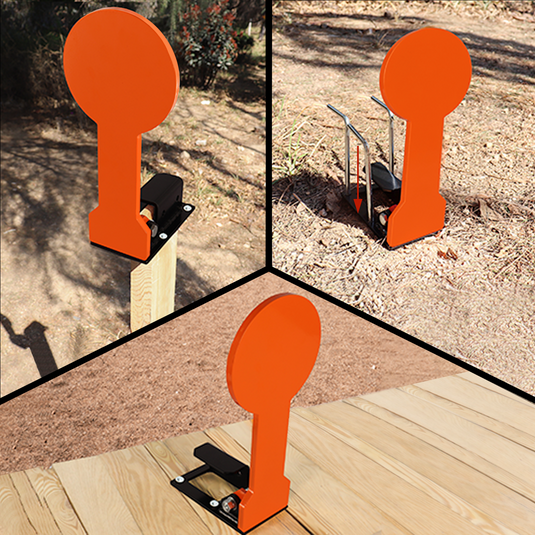 3/8" AR500 6" Classic Popper Steel Shooting Target