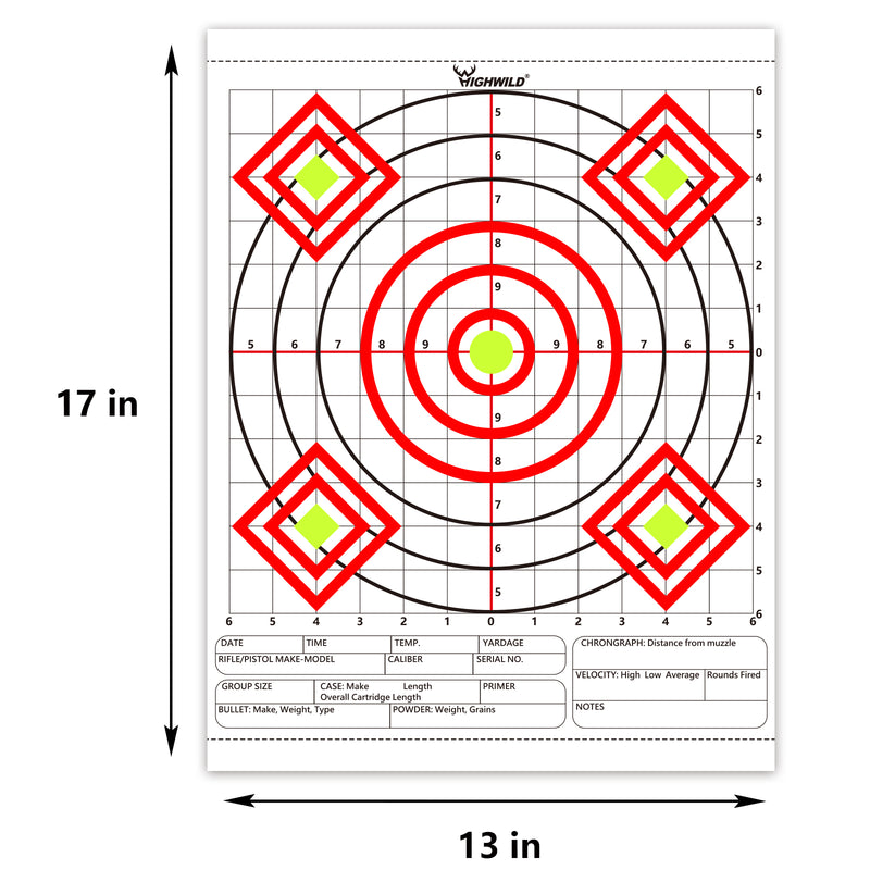 Load image into Gallery viewer, 13&quot; X 17&quot; Paper Targets - Pack of 24
