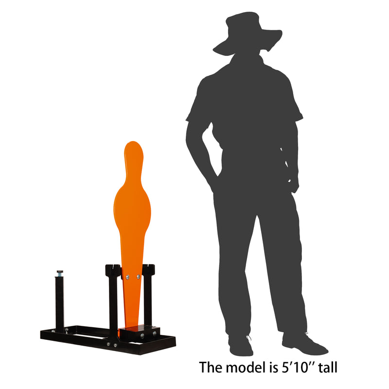 Load image into Gallery viewer, 42&quot; AR500 Steel 3/8&quot; Thick Auto Reset Popper Target
