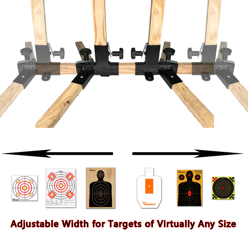 Load image into Gallery viewer, Adjustable Paper Target Stand Base - 2 PACK
