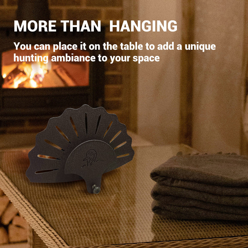 Load image into Gallery viewer, Metal Turkey Fan Mounting Kit - Trophy Display Kit
