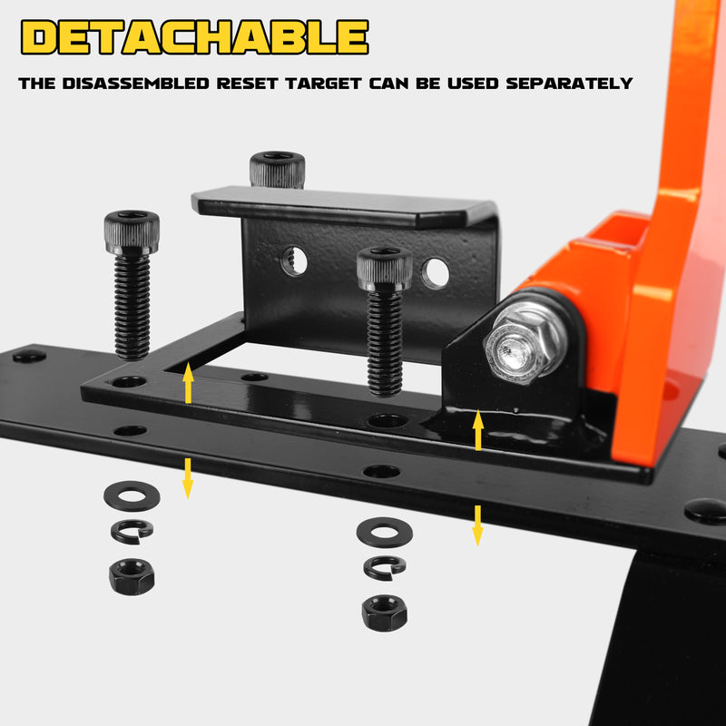 Load image into Gallery viewer, 3/8&quot; AR500 12&quot; Classic Popper Steel Shooting Target with Base
