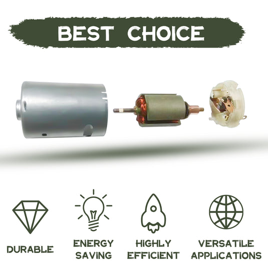 6V 1/8" Shaft Feeder Replacement Motor