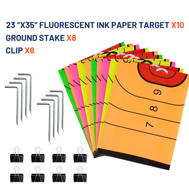 Load image into Gallery viewer, H Shape Adjustable Paper Target Stand Base - 2 PACK
