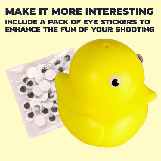 Plastic Duck & Egg Shooting Target Set (6 Ducks & 6 Eggs)
