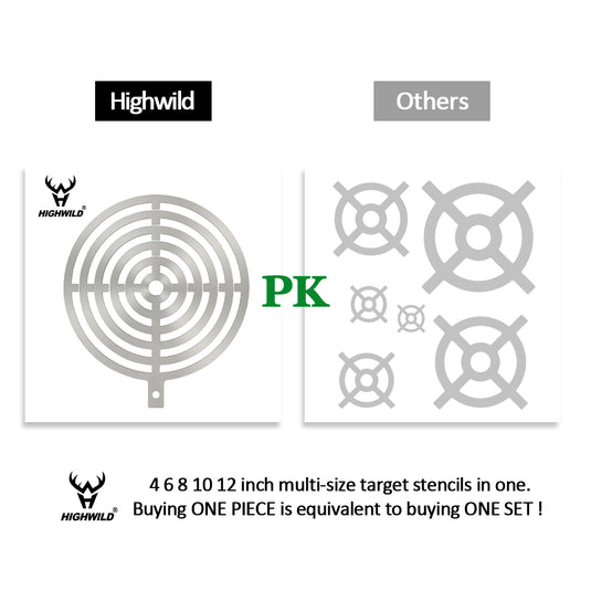 Magnetic Target Painting Stencil