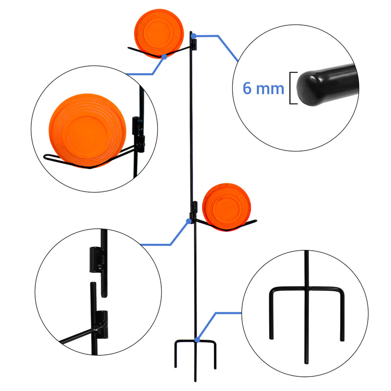 Load image into Gallery viewer, Clay Pigeon Target Holder - 3 Pack
