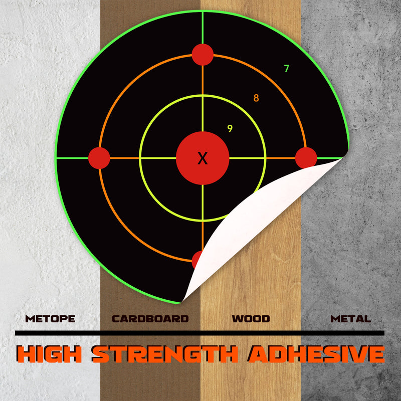 Load image into Gallery viewer, Stick Splatter Adhesive Shooting Targets - Splash Effect of Mutiple Colors - 12 x 12 Inch
