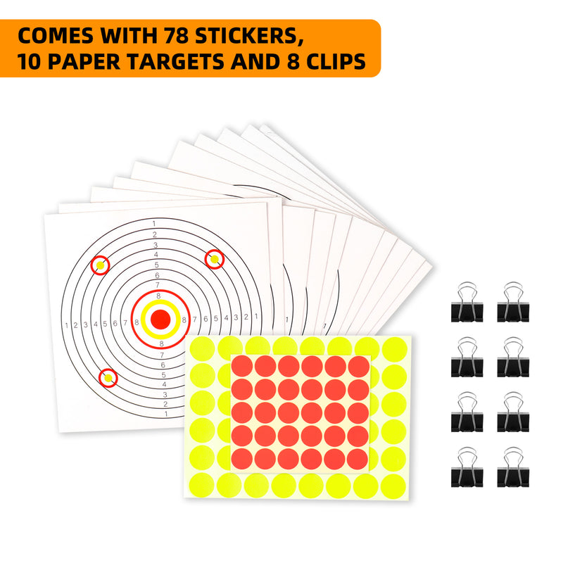 Load image into Gallery viewer, Multi-Shot Target 3-Section Detachable with Adjustable Paper Stand
