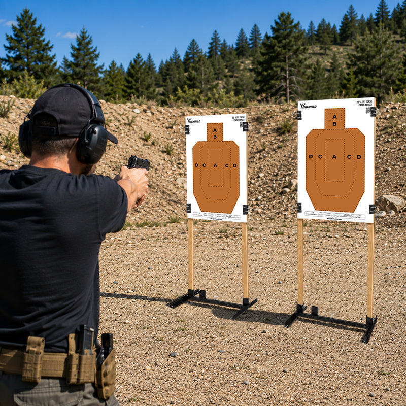 Load image into Gallery viewer, 23" x 35" USPSA Paper Shooting Targets

