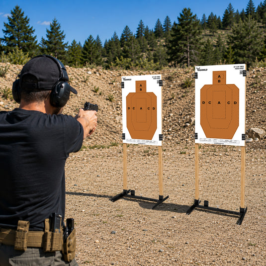 23" x 35" USPSA Paper Shooting Targets
